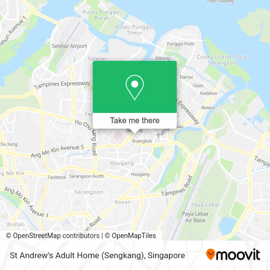 St Andrew's Adult Home (Sengkang)地图
