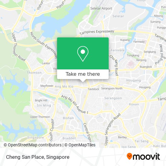 Cheng San Place map