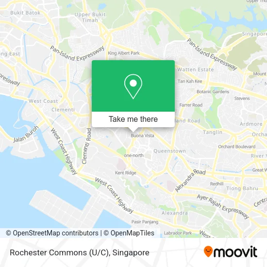 Rochester Commons (U/C) map
