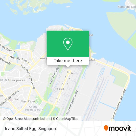 Irvin's Salted Egg map