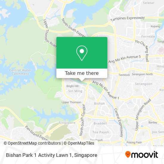 Bishan Park 1 Activity Lawn 1 map