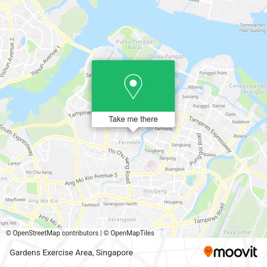 Gardens Exercise Area地图