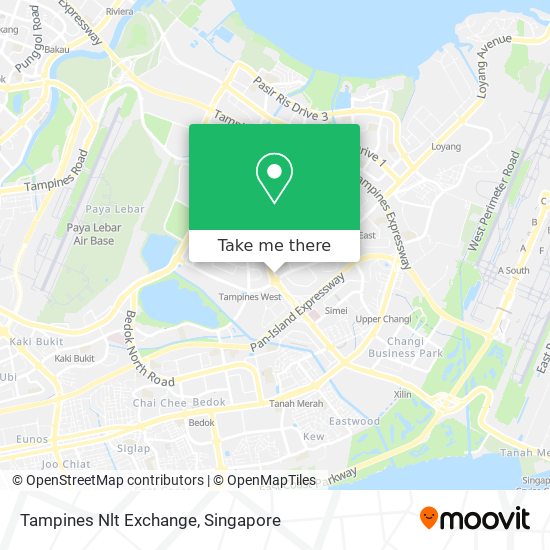 Tampines Nlt Exchange map