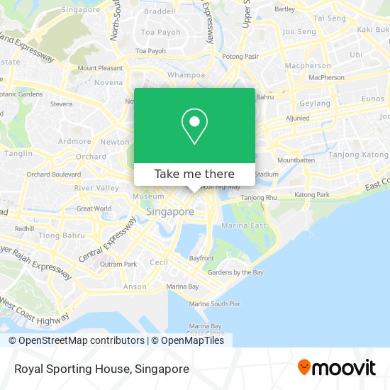 Royal Sporting House map