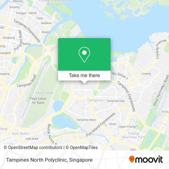 Tampines North Polyclinic地图