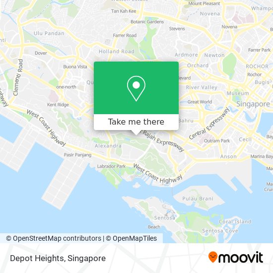Depot Heights map