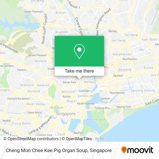 Cheng Mun Chee Kee Pig Organ Soup map