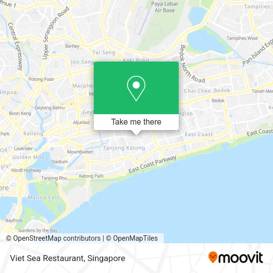 Viet Sea Restaurant map