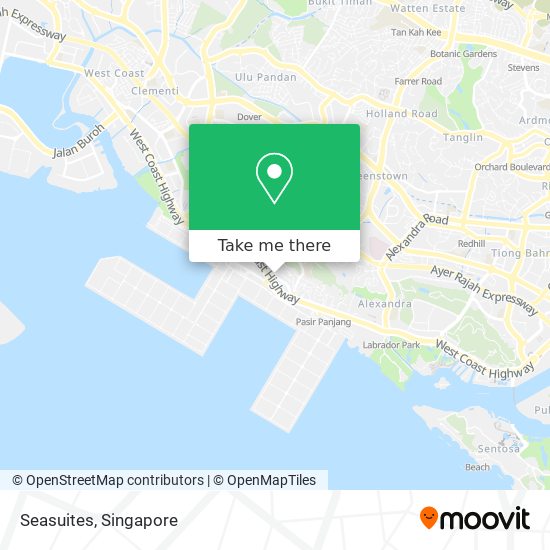 Seasuites map