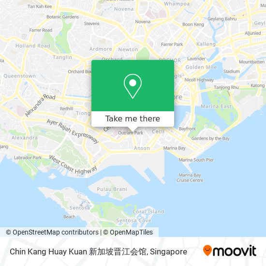 Chin Kang Huay Kuan 新加坡晋江会馆 map