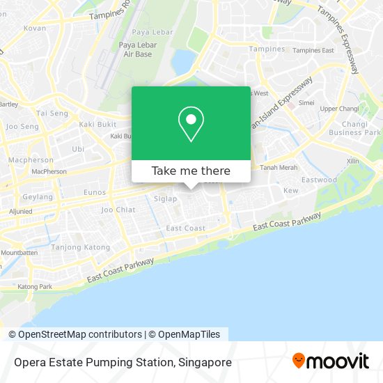 Opera Estate Pumping Station map