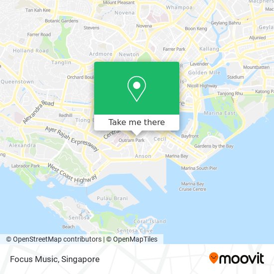 Focus Music map