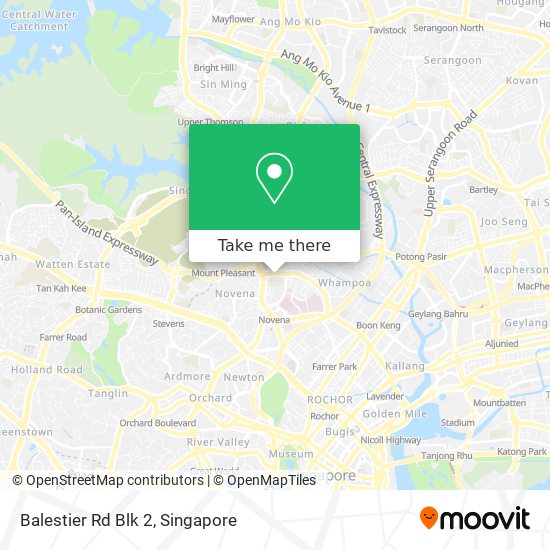 Balestier Rd Blk 2 map