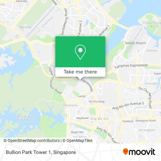Bullion Park Tower 1 map