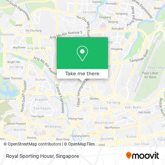 Royal Sporting Housr map