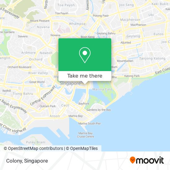 Colony map