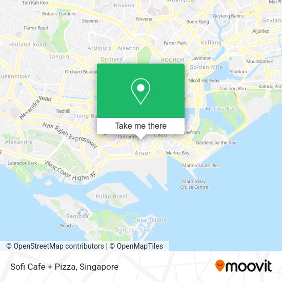 Sofi Cafe + Pizza地图