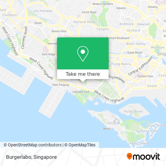 Burgerlabo map