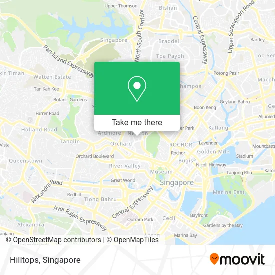 Hilltops地图