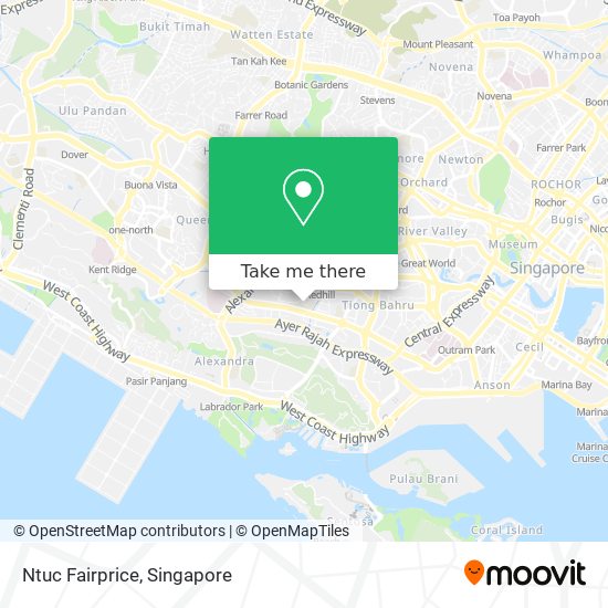 Ntuc Fairprice map