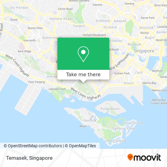 Temasek map