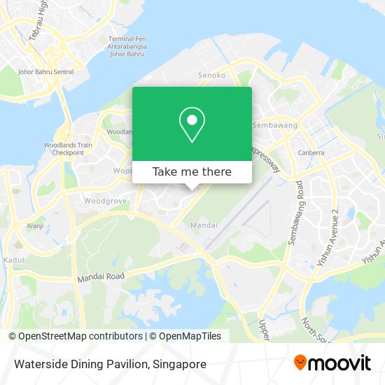 Waterside Dining Pavilion map