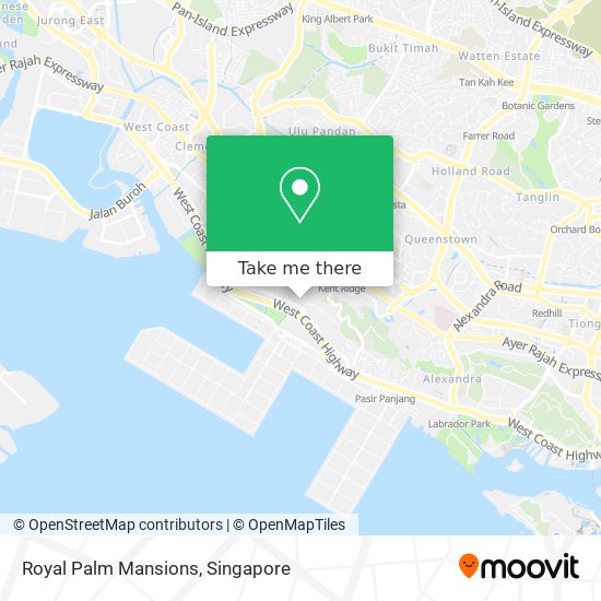 Royal Palm Mansions map