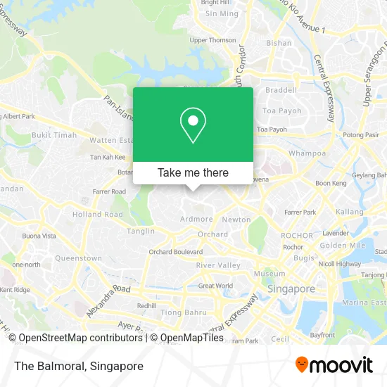 The Balmoral地图