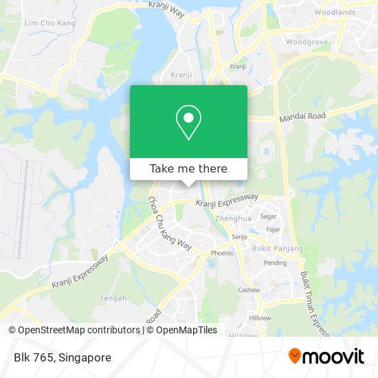 Blk 765 map