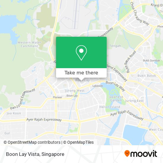 Boon Lay Vista map