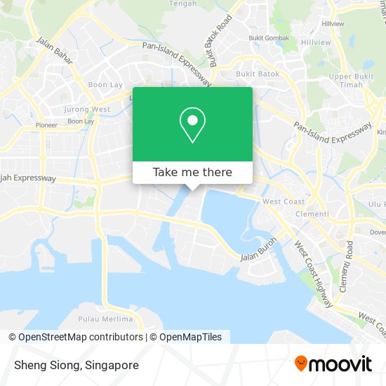 Sheng Siong map