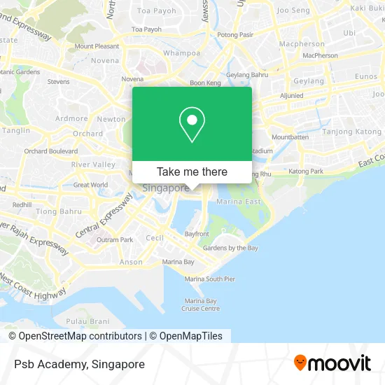Psb Academy map