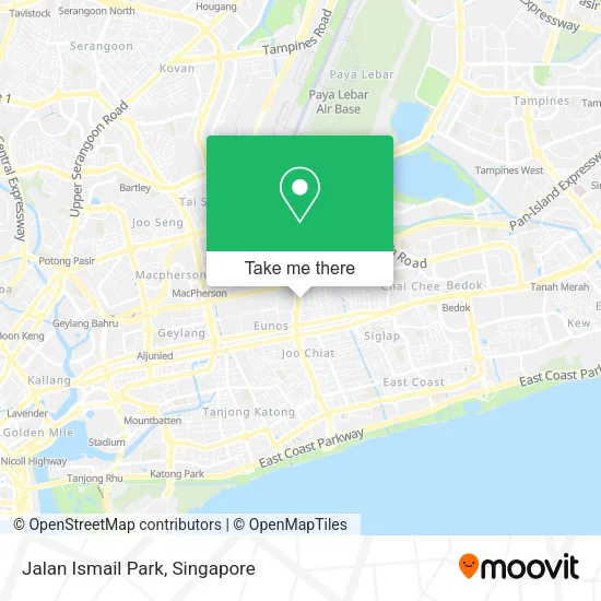 Jalan Ismail Park map