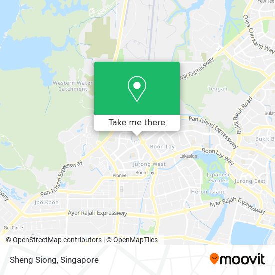 Sheng Siong map