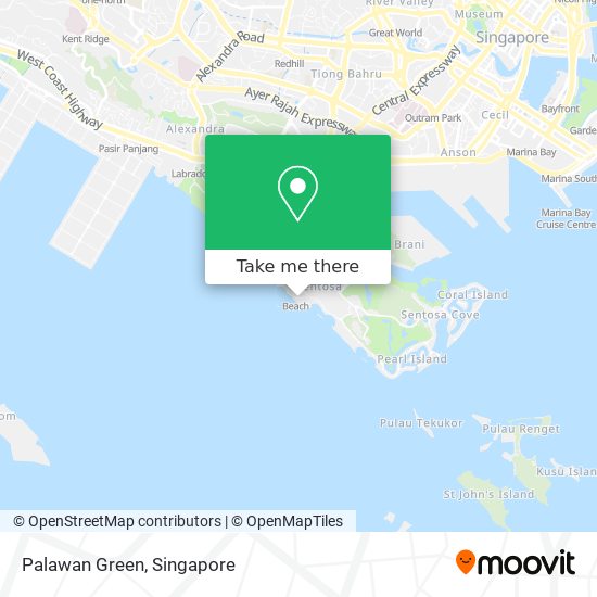 Palawan Green map