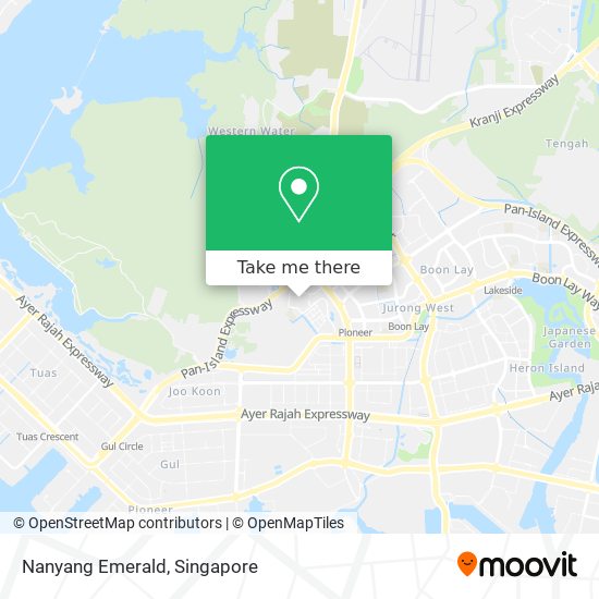 Nanyang Emerald map