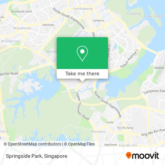 Springside Park map