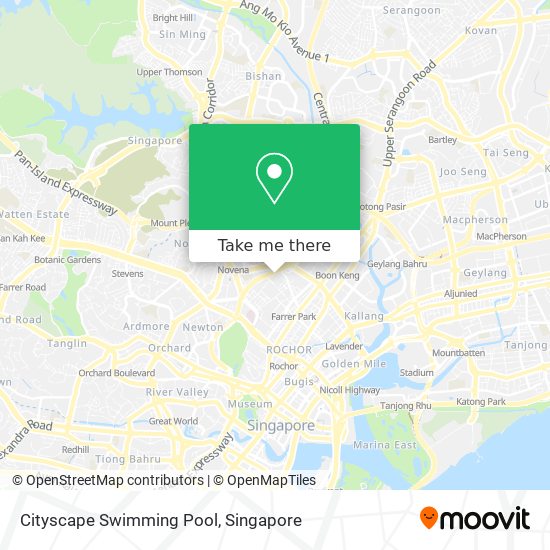 Cityscape Swimming Pool map