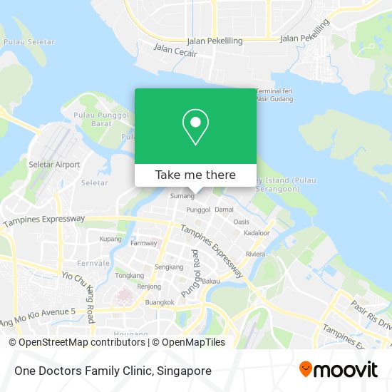 One Doctors Family Clinic map