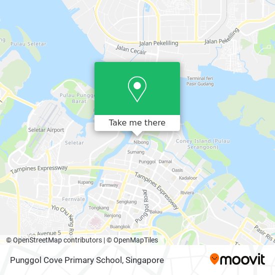 Punggol Cove Primary School地图