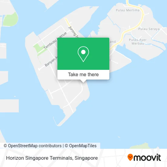 Horizon Singapore Terminals map