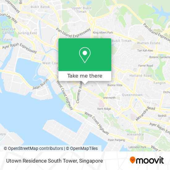 Utown Residence South Tower地图