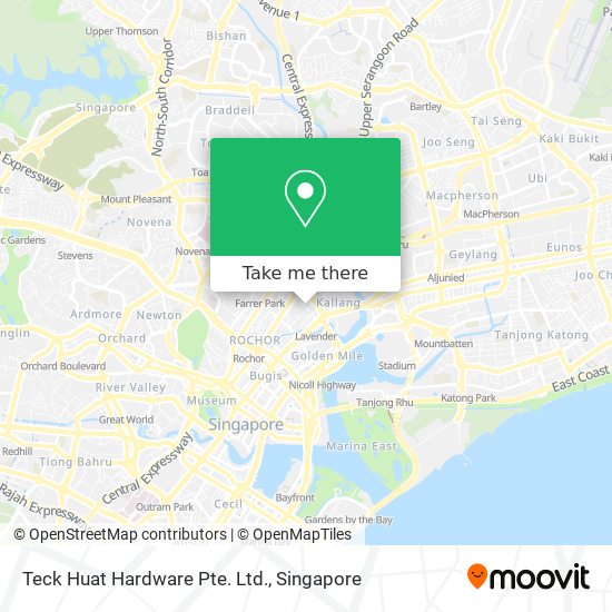 Teck Huat Hardware Pte. Ltd. map