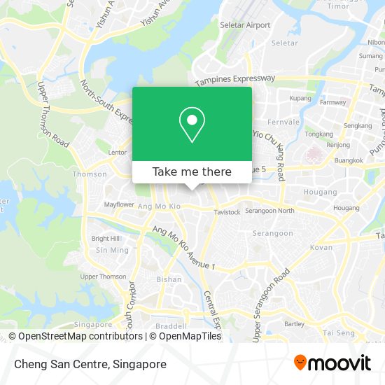 Cheng San Centre map