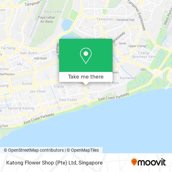 Katong Flower Shop (Pte) Ltd地图