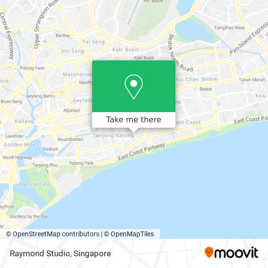 Raymond Studio map