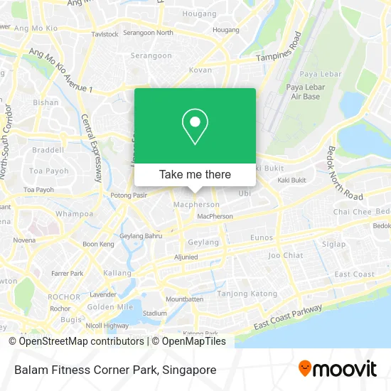 Balam Fitness Corner Park地图