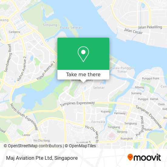 Maj Aviation Pte Ltd map