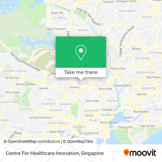 Centre For Healthcare Innovation map