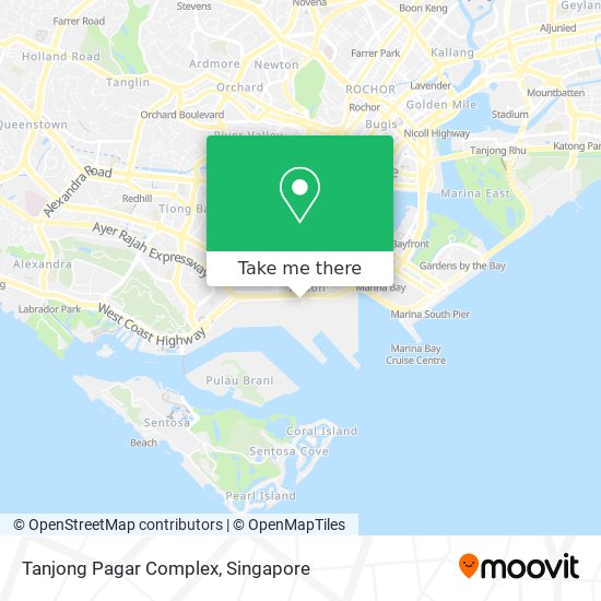 Tanjong Pagar Complex map